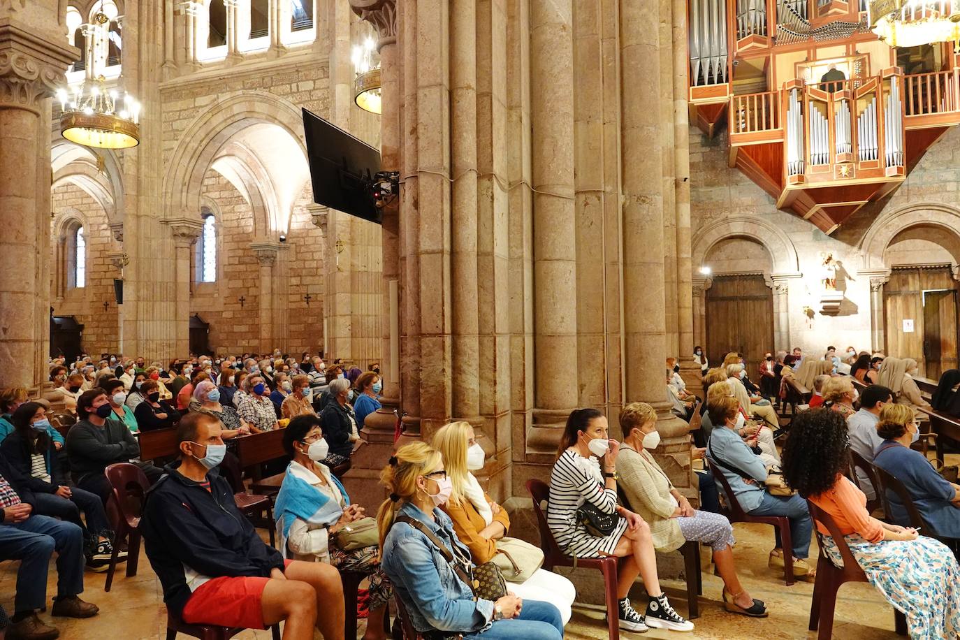 Fotos: Comienza la novena de la Santina en la Basílica de Covadonga