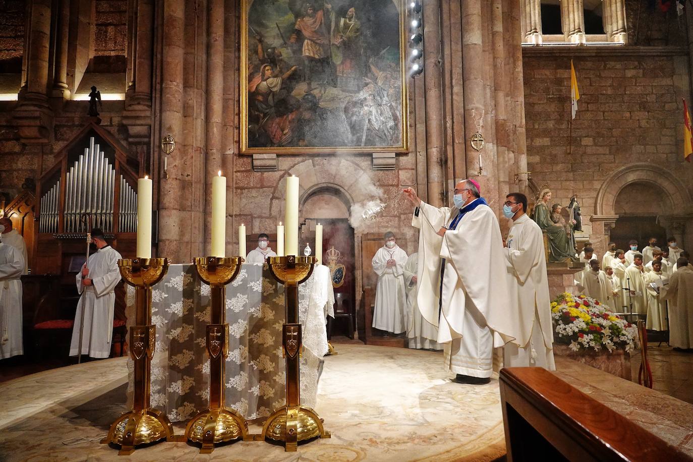 Fotos: Comienza la novena de la Santina en la Basílica de Covadonga