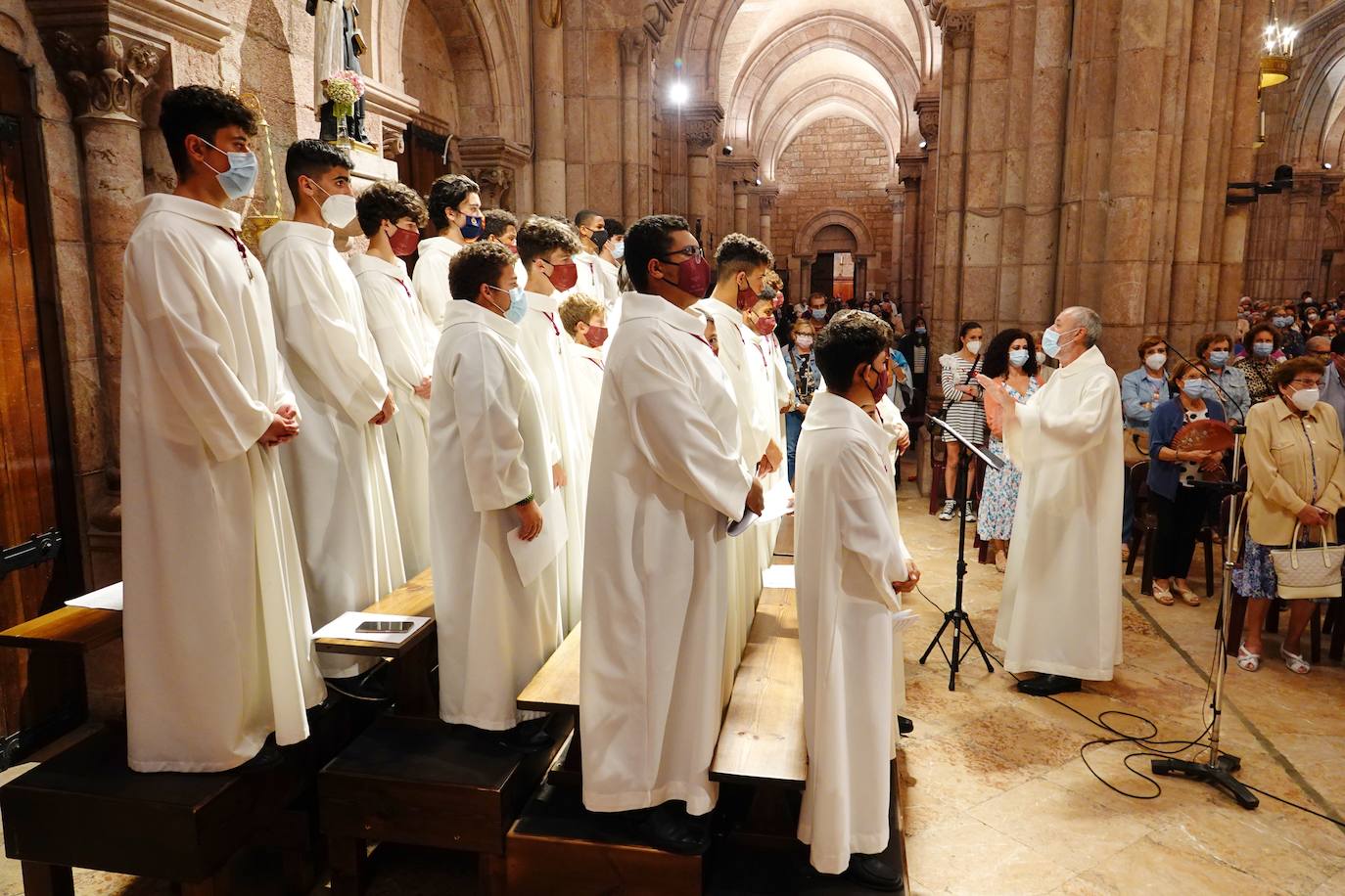 Fotos: Comienza la novena de la Santina en la Basílica de Covadonga