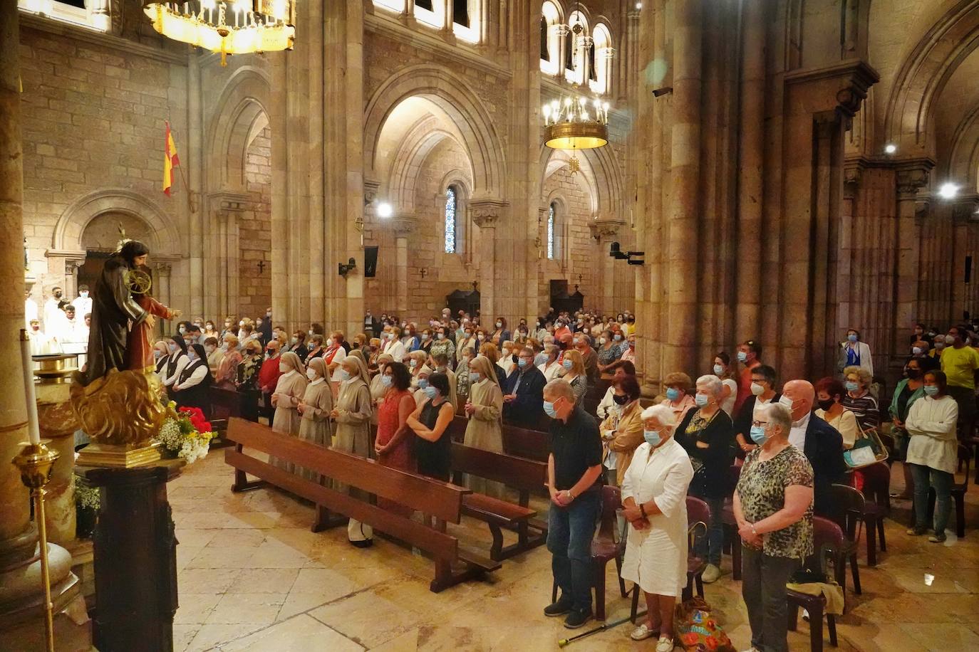 Fotos: Comienza la novena de la Santina en la Basílica de Covadonga