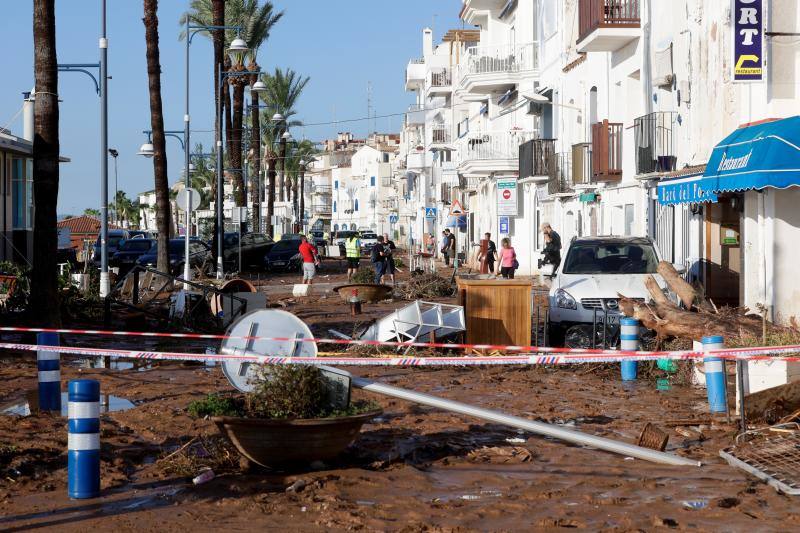 Las fuertes lluvias que ha provocado la DANA en el centro y este del país han dejado un rastro de destrucción en numerosas provincias.