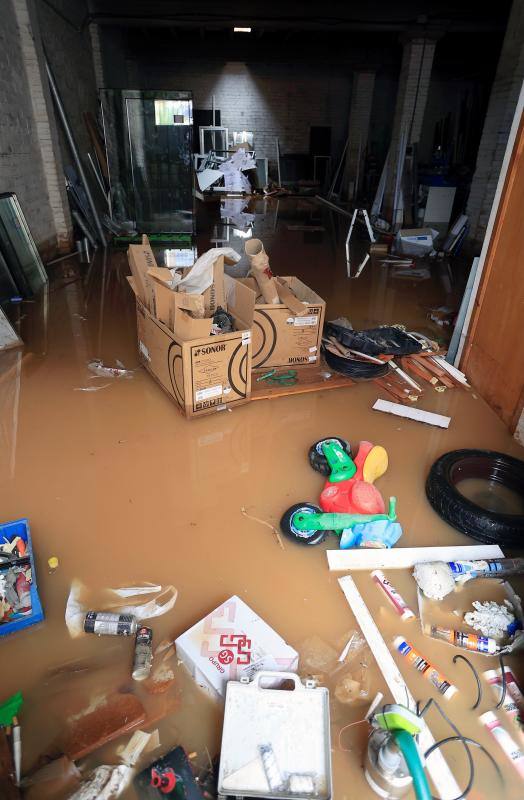 Las fuertes lluvias que ha provocado la DANA en el centro y este del país han dejado un rastro de destrucción en numerosas provincias.