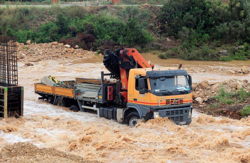 Las fuertes lluvias que ha provocado la DANA en el centro y este del país han dejado un rastro de destrucción en numerosas provincias.