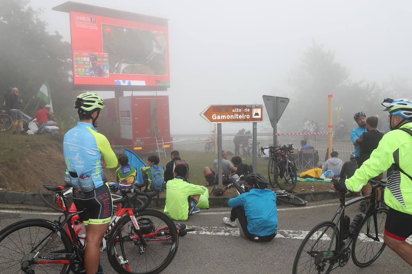 Fotos: El Gamoniteiro, «traca final» de la Vuelta en Asturias