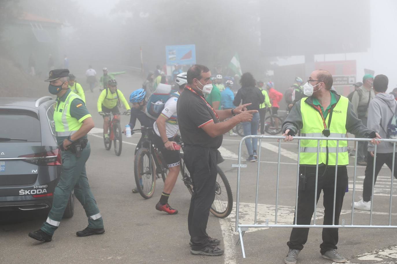 Fotos: El Gamoniteiro, «traca final» de la Vuelta en Asturias