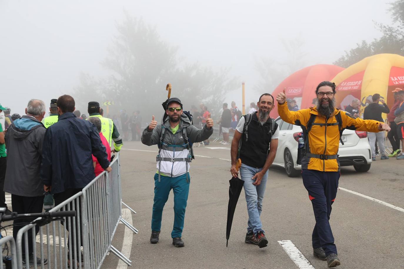 Fotos: El Gamoniteiro, «traca final» de la Vuelta en Asturias