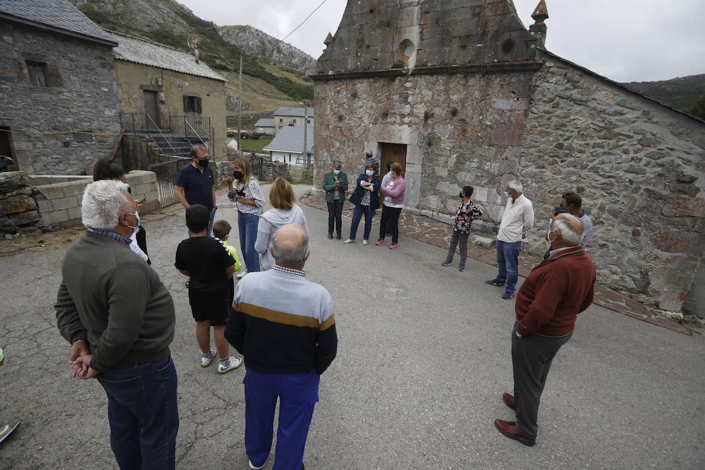 Fotos: La alegría de los vecinos de Santa María del Puerto