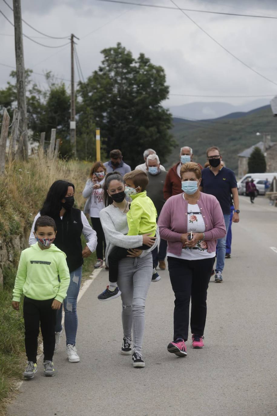 Fotos: La alegría de los vecinos de Santa María del Puerto