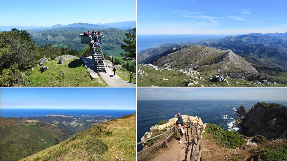 Grandes paisajes de mar y montaña en Asturias