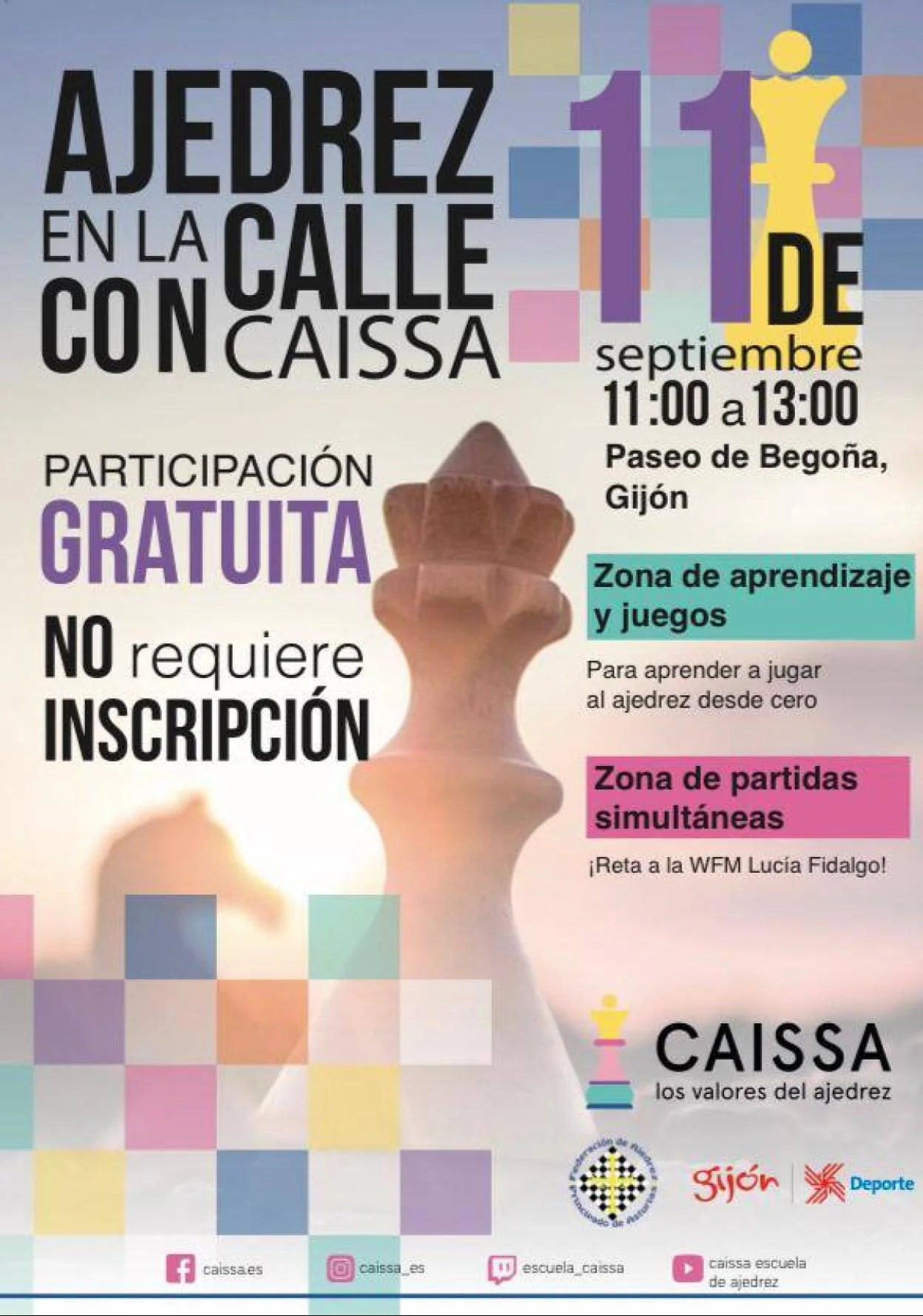 Clases de ajedrez online gratis - Caissa, escuela de ajedrez