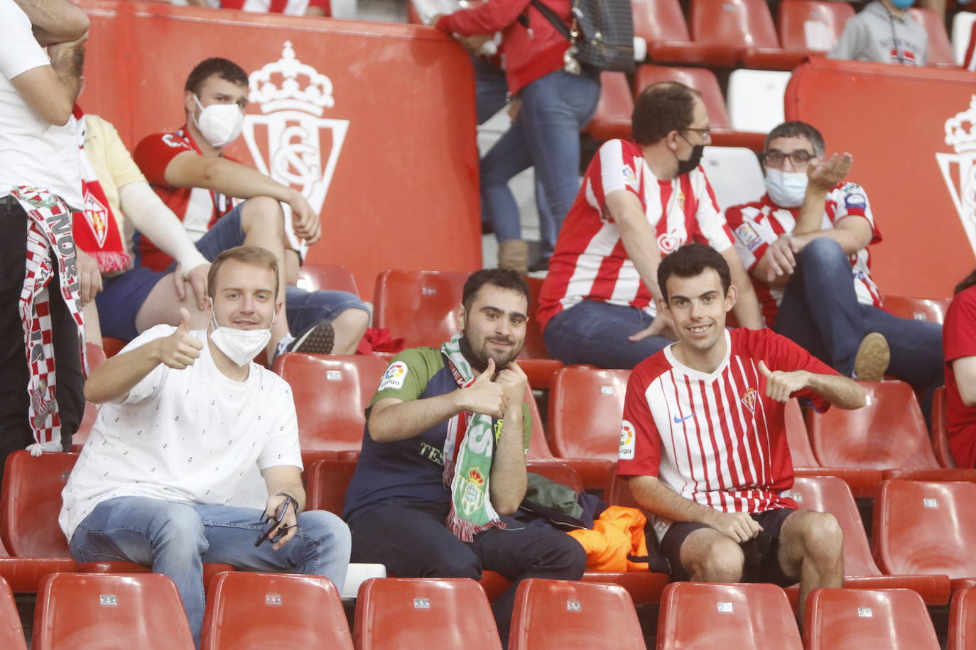 ¿Estuviste en el Sporting - Leganés? ¡Búscate!