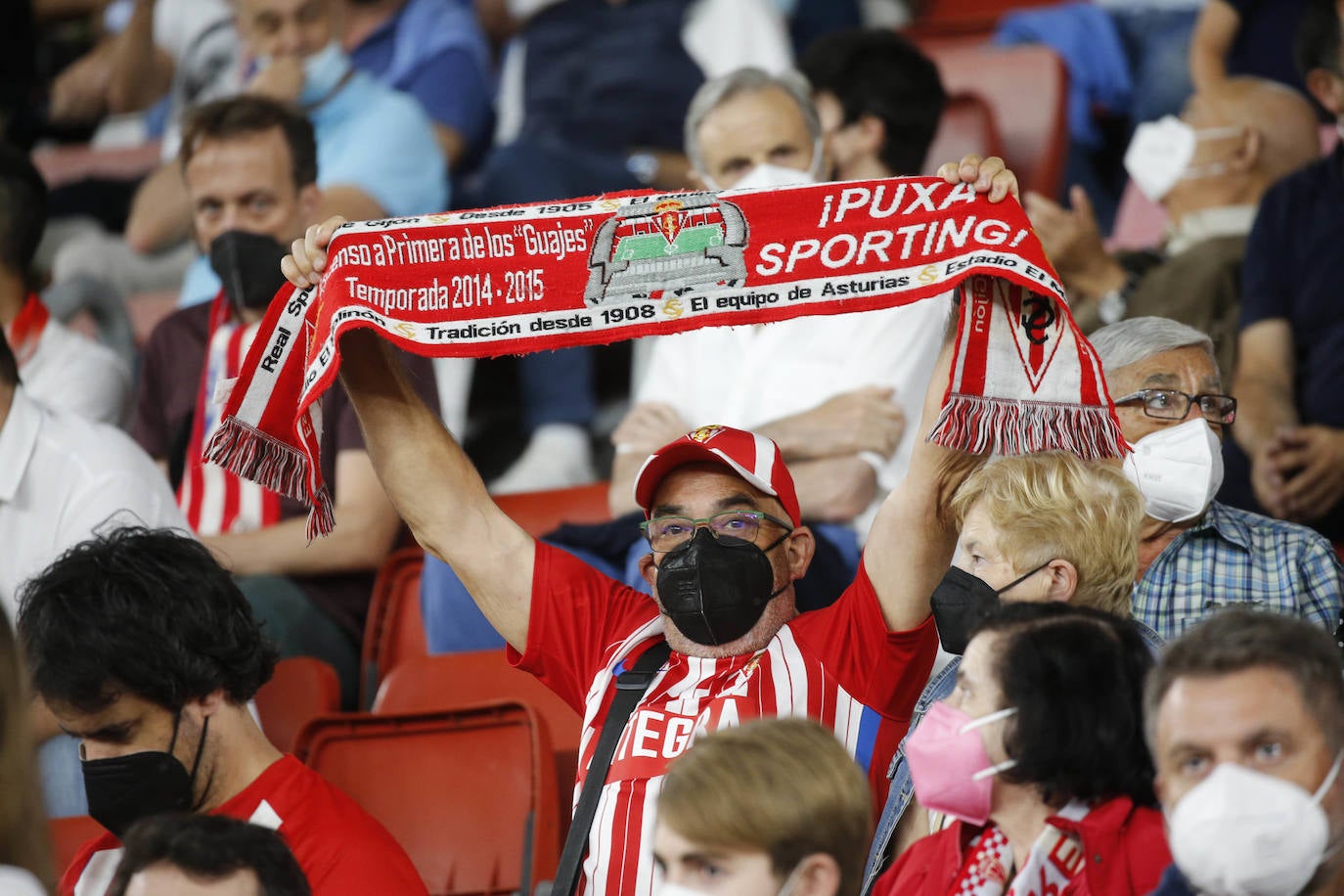 ¿Estuviste en el Sporting - Leganés? ¡Búscate!