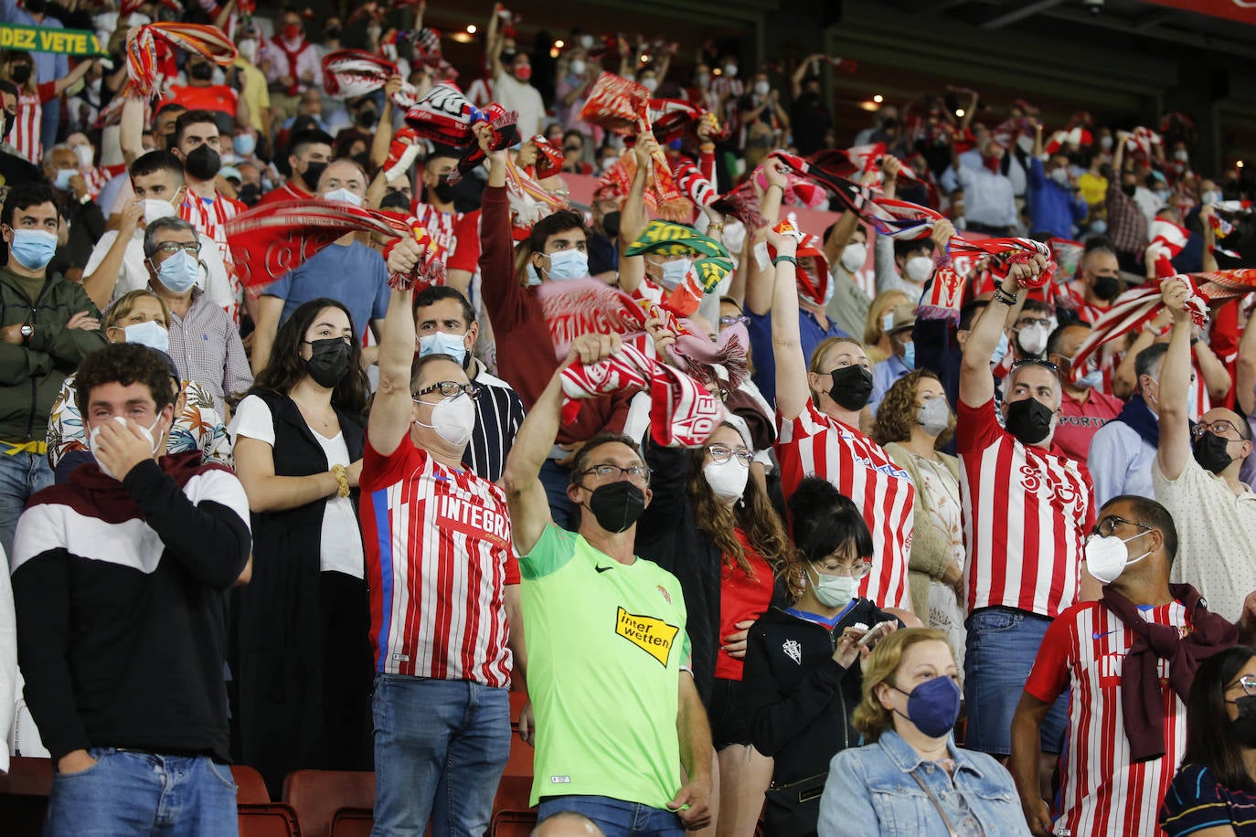 ¿Estuviste en el Sporting - Leganés? ¡Búscate!