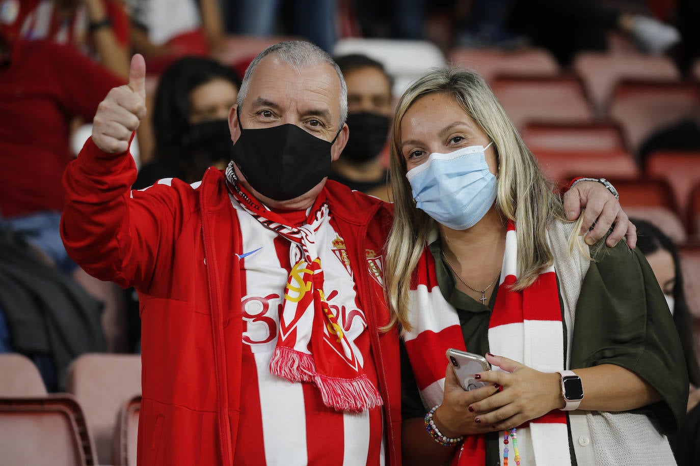 ¿Estuviste en el Sporting - Leganés? ¡Búscate!