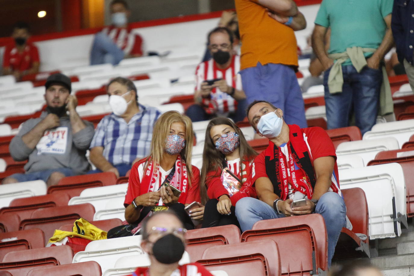 ¿Estuviste en el Sporting - Leganés? ¡Búscate!