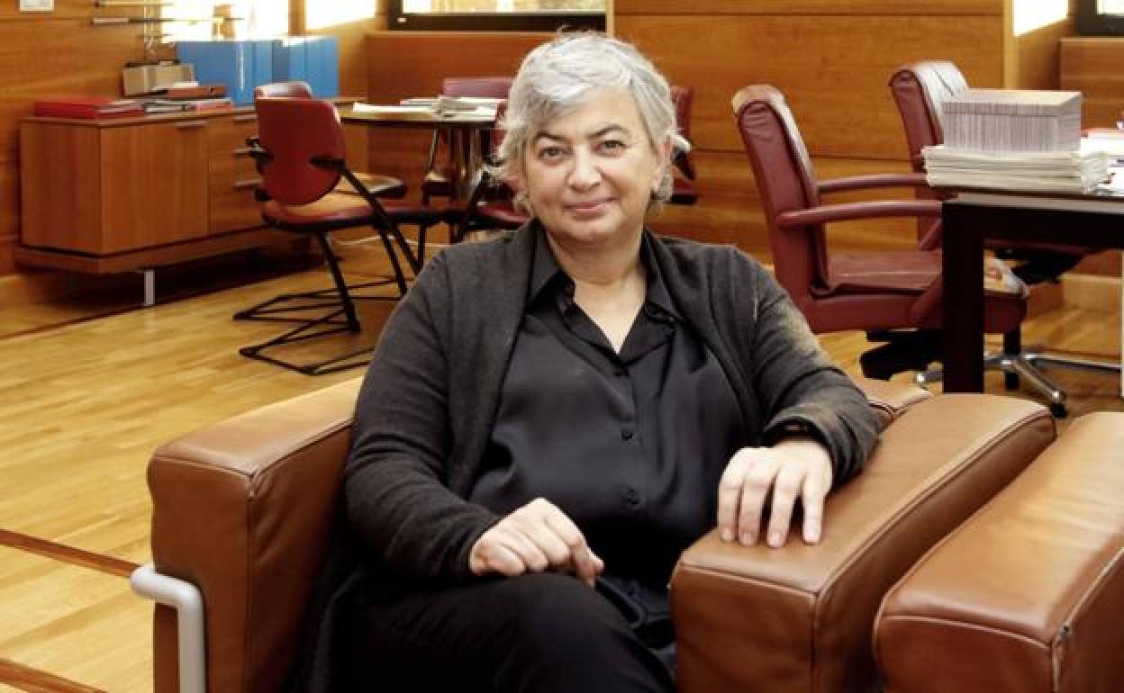 Ana González, alcaldesa de Gijón.