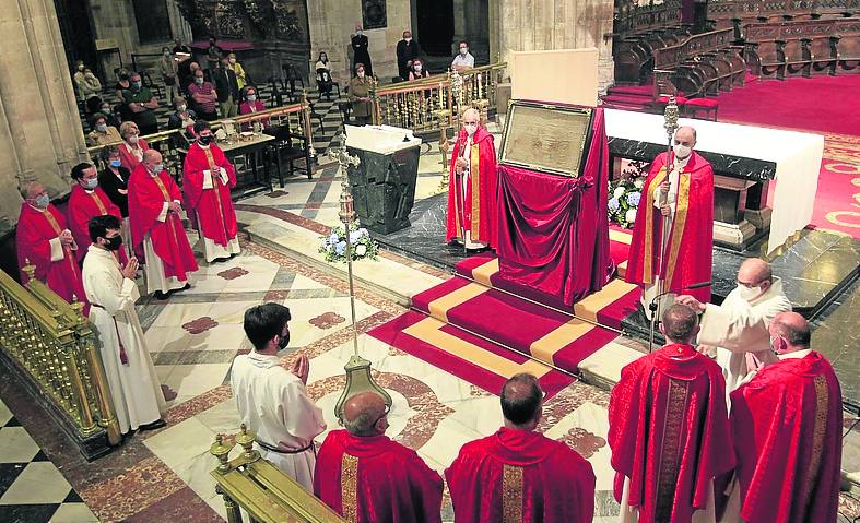 La exhibición del Santo Sudario en la Catedral
