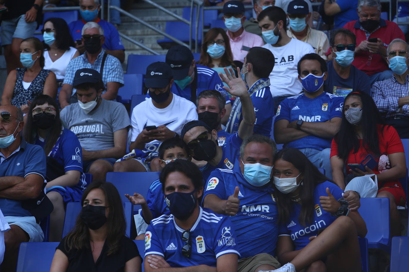 Fotos: ¿Estuviste en el Real Oviedo- Cartagena? ¡Búscate!