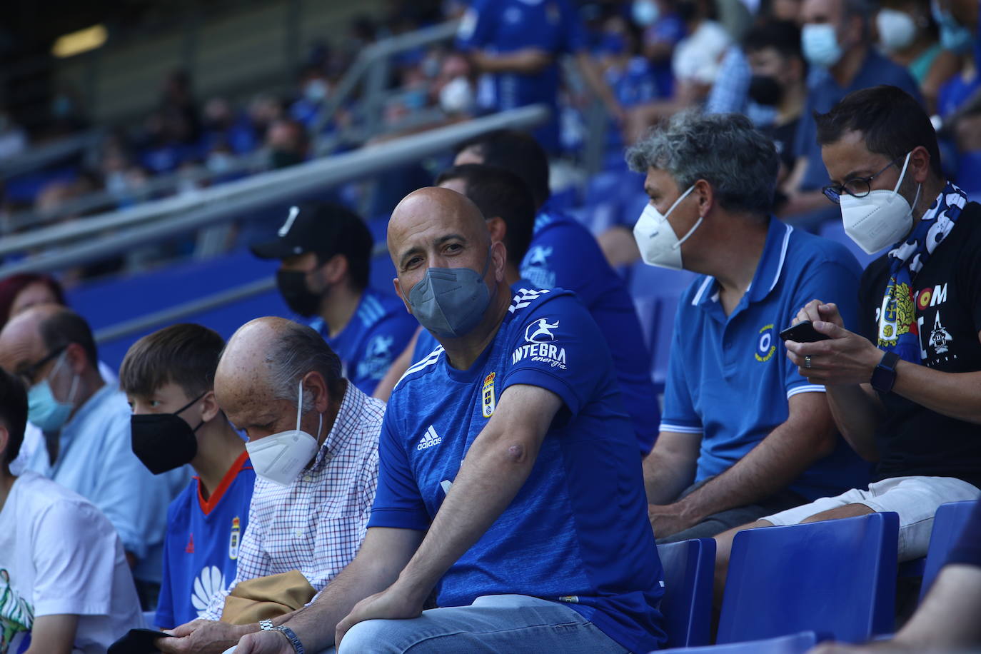 Fotos: ¿Estuviste en el Real Oviedo- Cartagena? ¡Búscate!