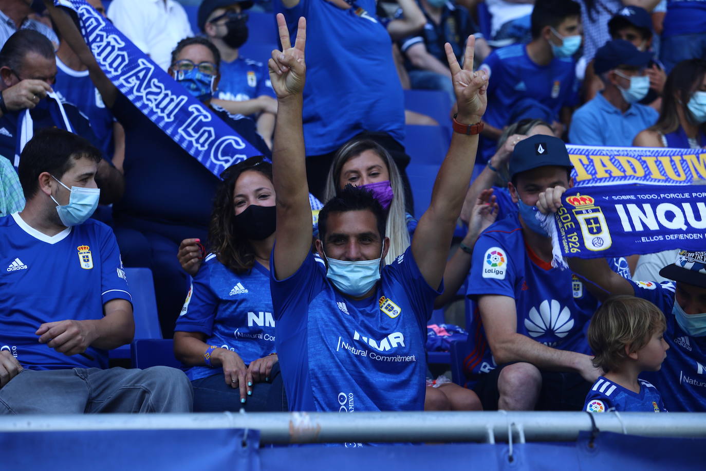 Fotos: ¿Estuviste en el Real Oviedo- Cartagena? ¡Búscate!