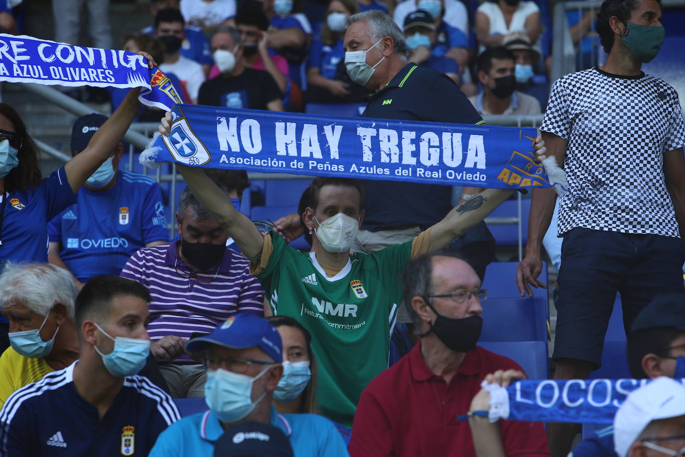 Fotos: ¿Estuviste en el Real Oviedo- Cartagena? ¡Búscate!