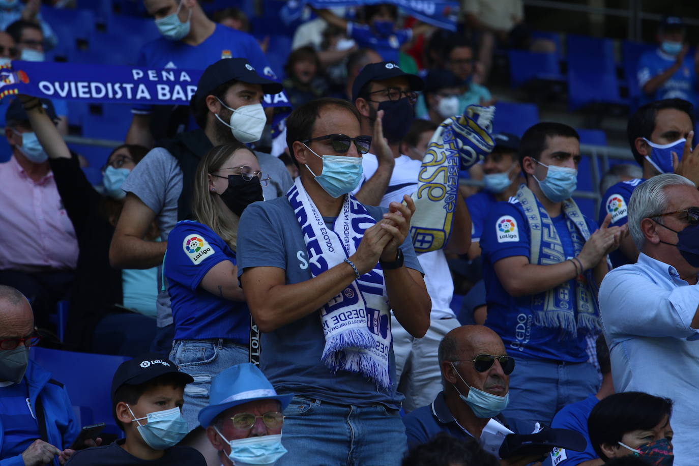 Fotos: ¿Estuviste en el Real Oviedo- Cartagena? ¡Búscate!