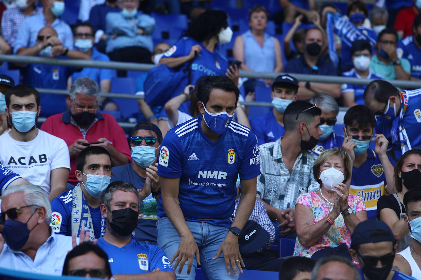 Fotos: ¿Estuviste en el Real Oviedo- Cartagena? ¡Búscate!