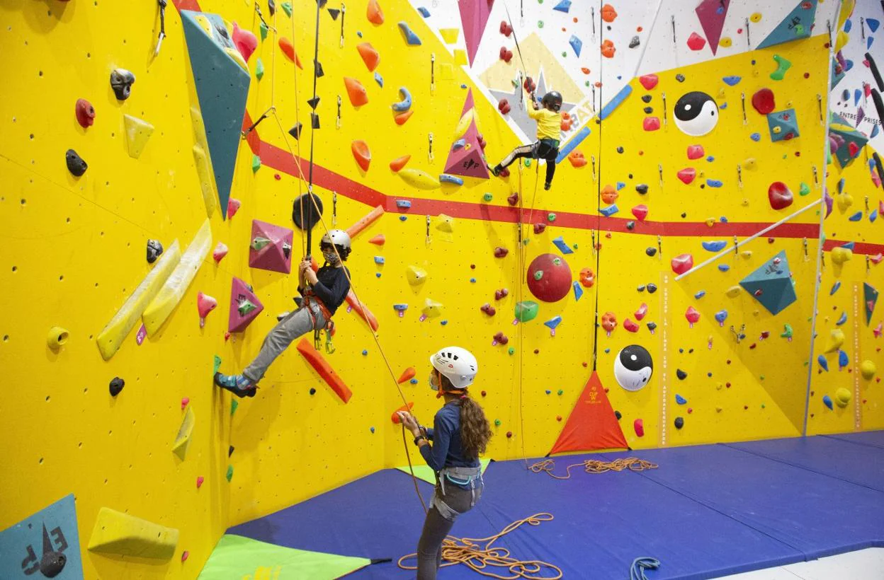 Escalada con niños en Asturias