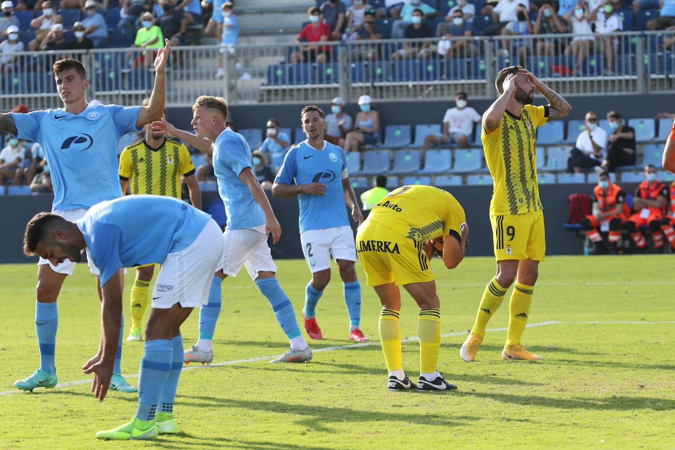 Los azules se llevan un punto del estadio Can Misses 