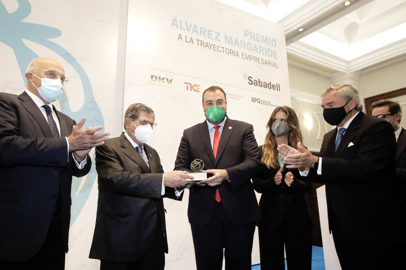 El vicepresidente de Valle, Ballina y Fernández recibió el Premio Álvarez Margaride por lograr mantener y diversificar la centenaria compañía 