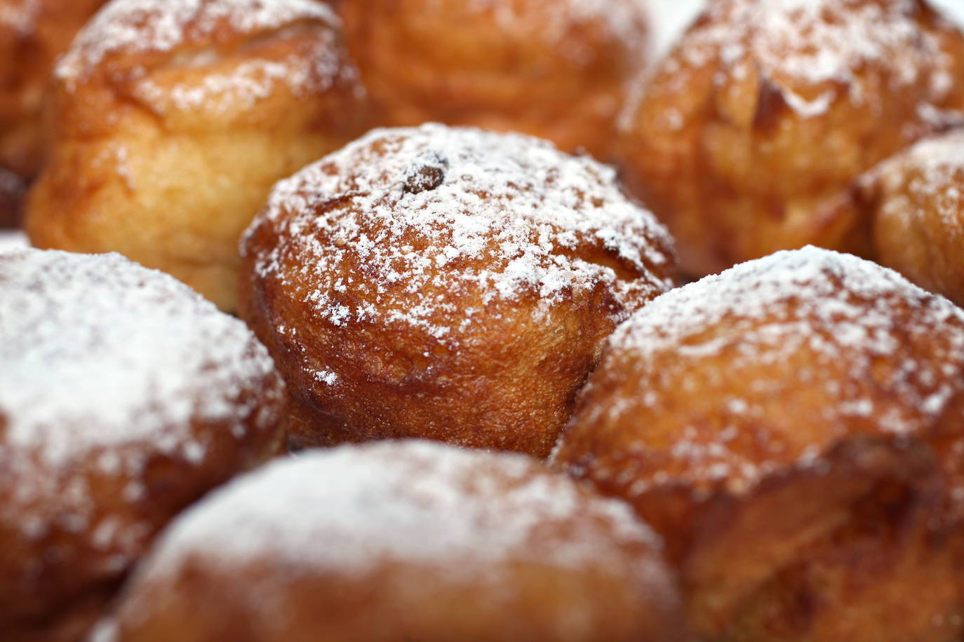 Un plato de buñuelos 