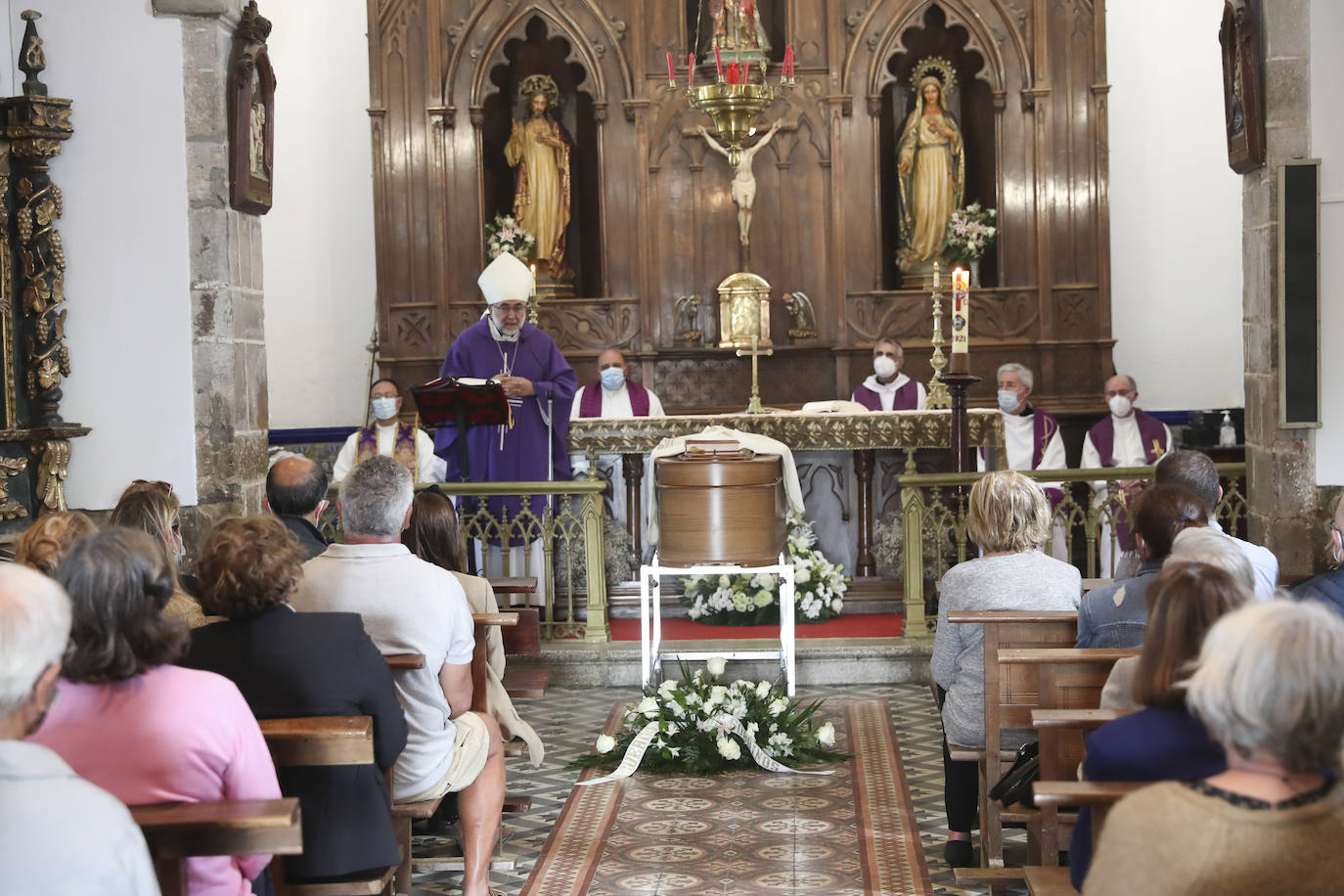 Fotos: Dos pueblos unidos en el adiós a Don Pío