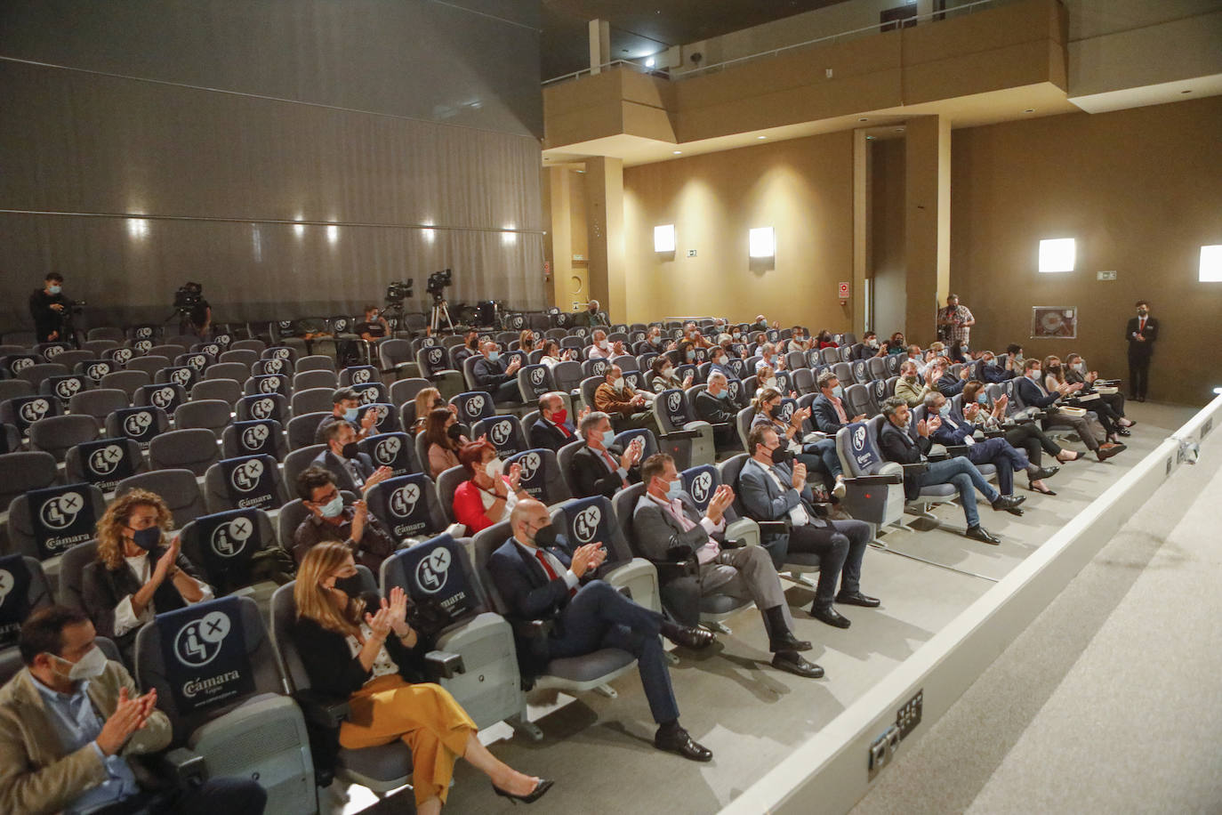 Cafento, Los Caserinos, Monteverde y Astursabor han recibido los I Premios Agroalimentarios de Asturias que conceden EL COMERCIO y la Cámara de Comercio de Gijón, con el patrocinio de CaixaBank y Alimerka.