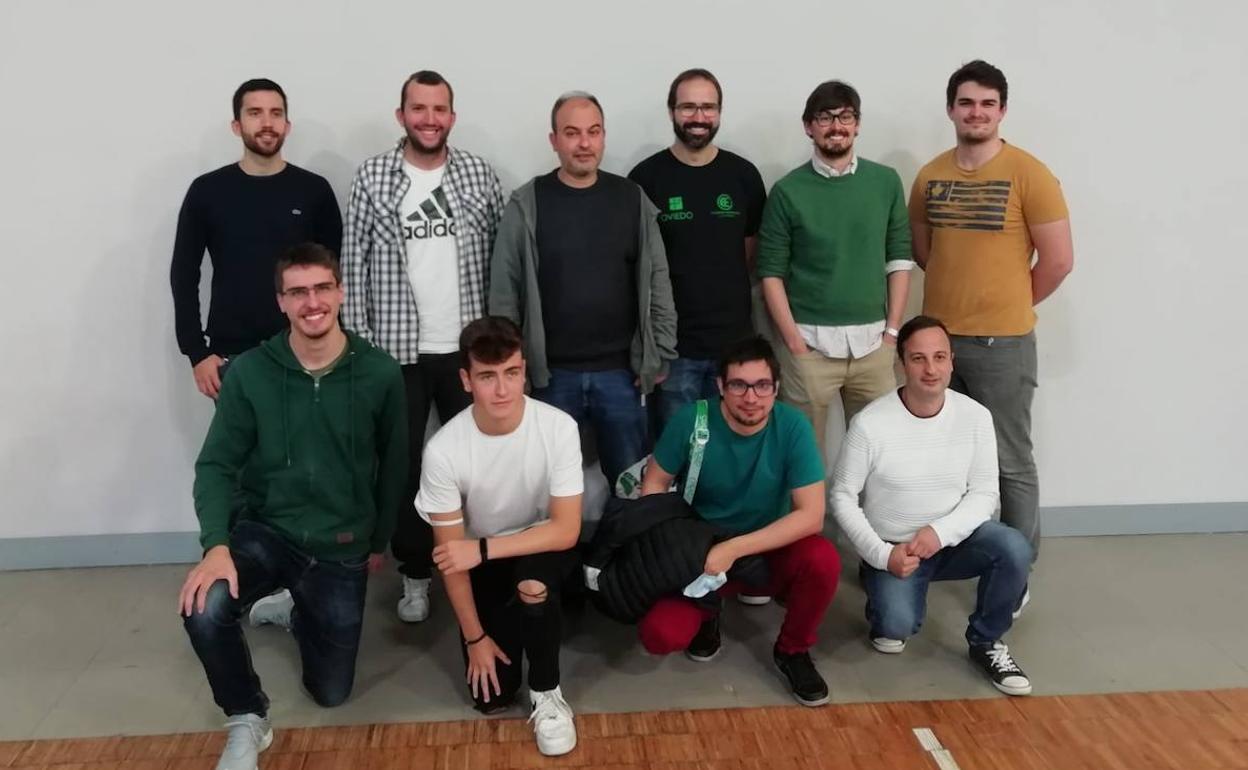 El Ciudad Naranco, campeón de Asturias de ajedrez relámpago. 