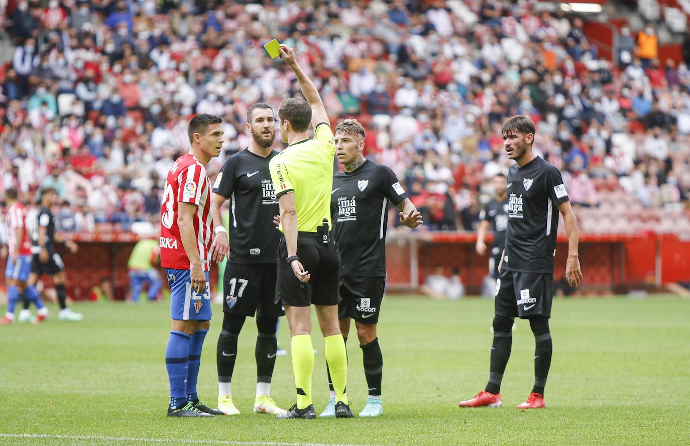 Fotos: Las mejores imágenes del Sporting - Málaga