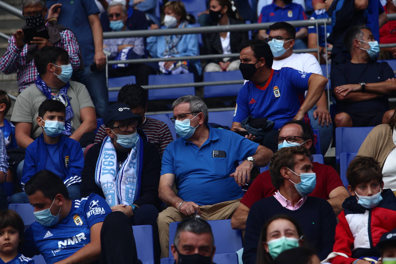 Fotos: ¿Estuviste en el Real Oviedo-Girona? ¡Búscate!