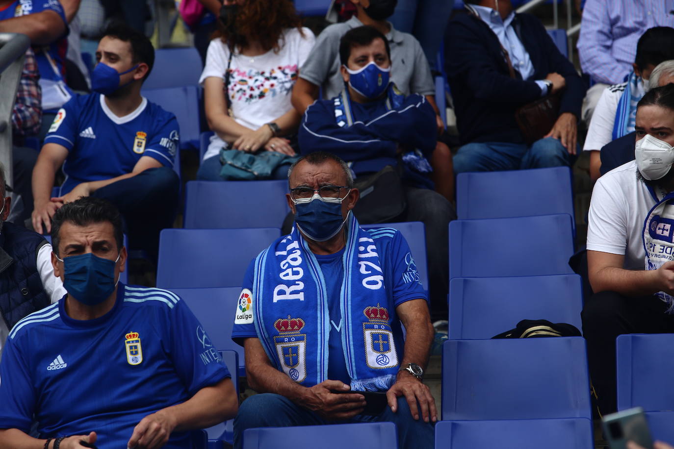 Fotos: ¿Estuviste en el Real Oviedo-Girona? ¡Búscate!