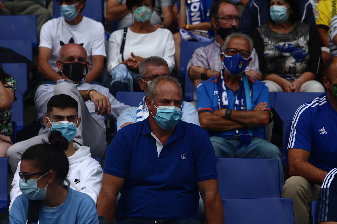 Fotos: ¿Estuviste en el Real Oviedo-Girona? ¡Búscate!