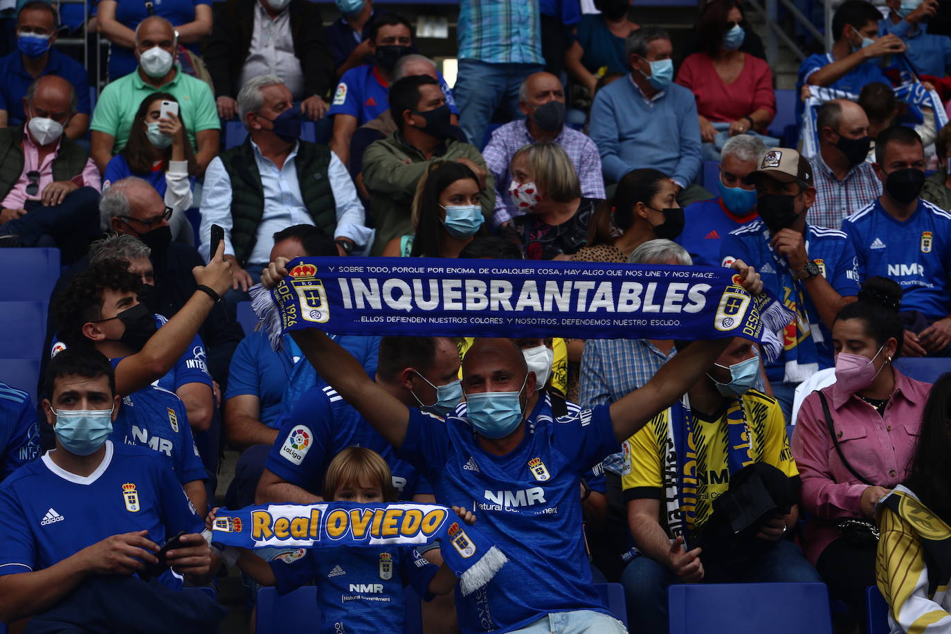 Fotos: ¿Estuviste en el Real Oviedo-Girona? ¡Búscate!