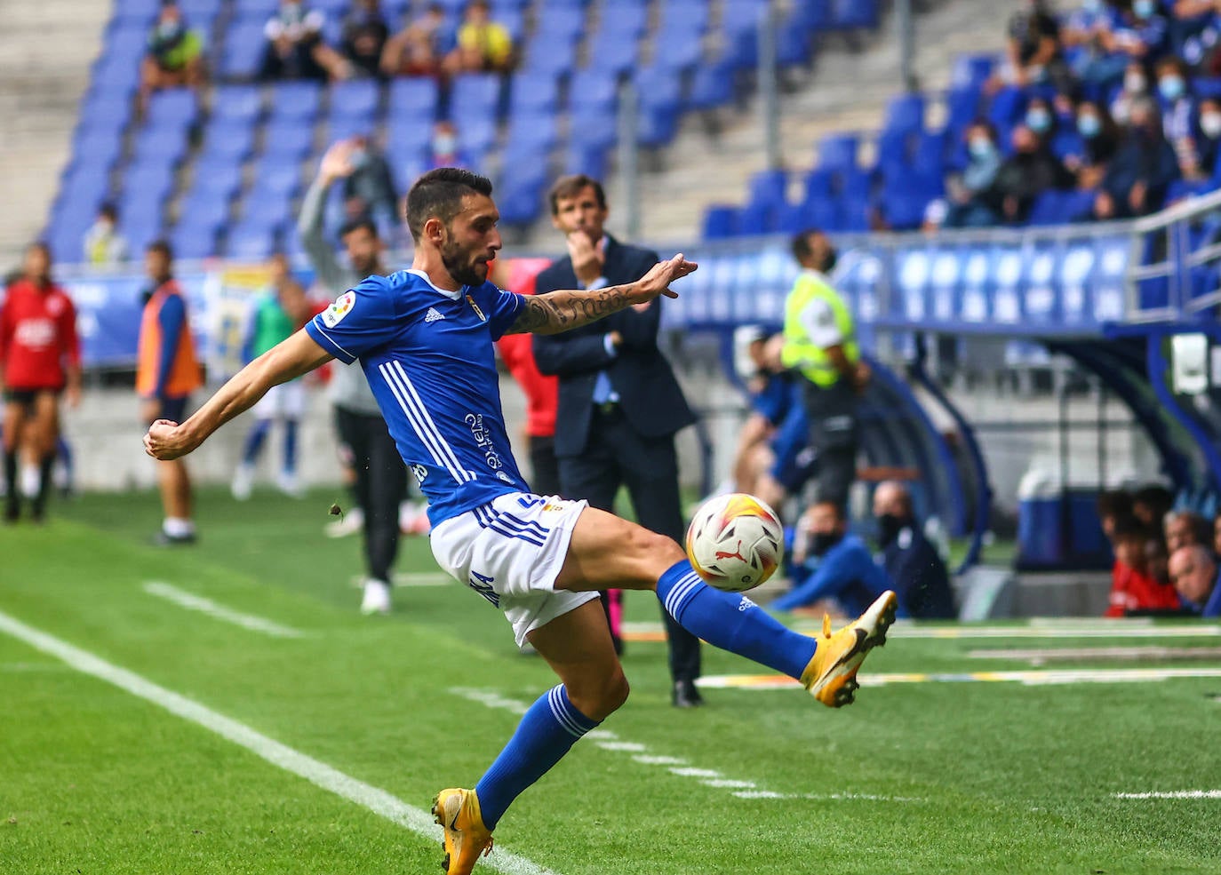 Fotos: Las mejores imágenes del Real Oviedo - Girona
