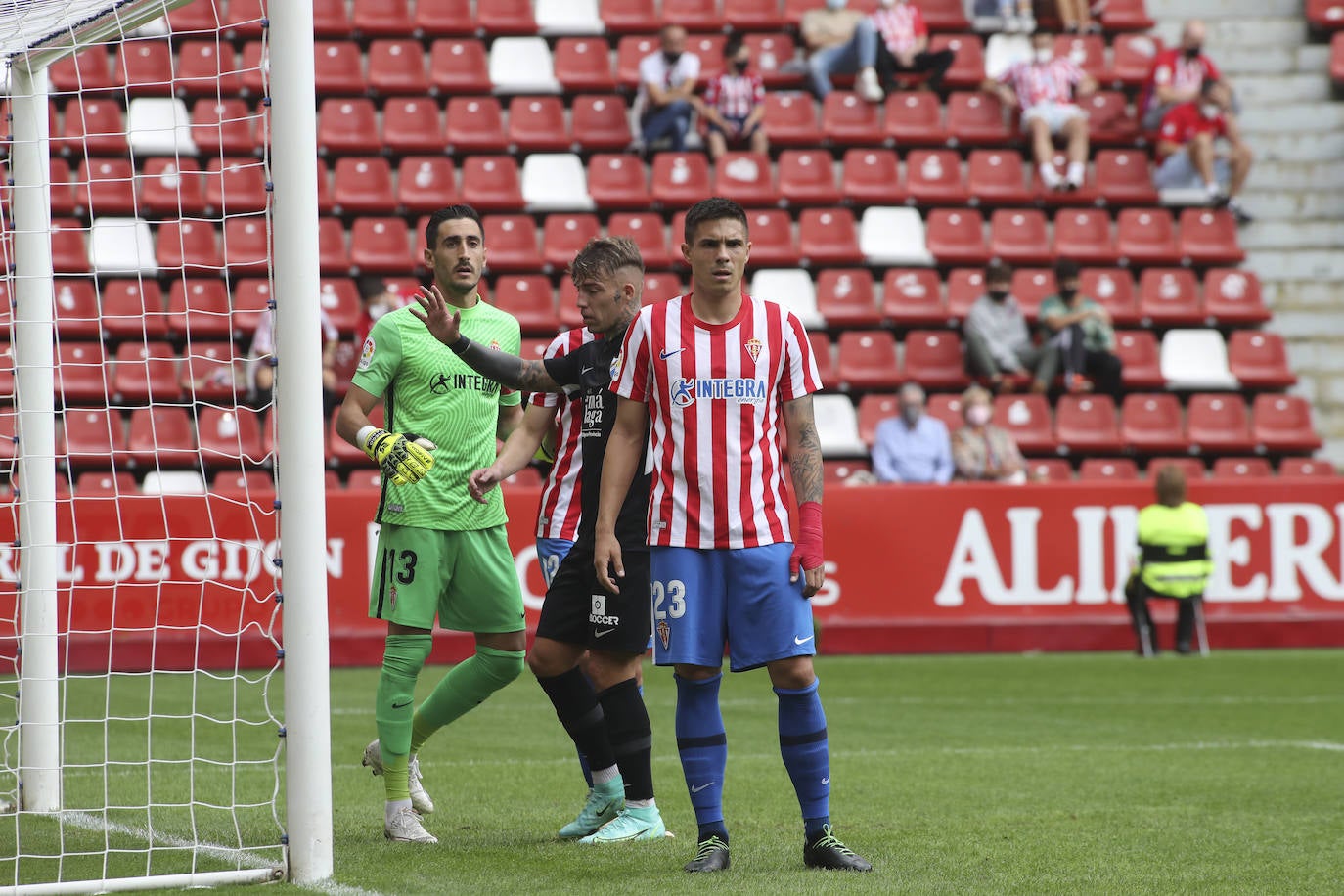 Fotos: Las mejores imágenes del Sporting - Málaga