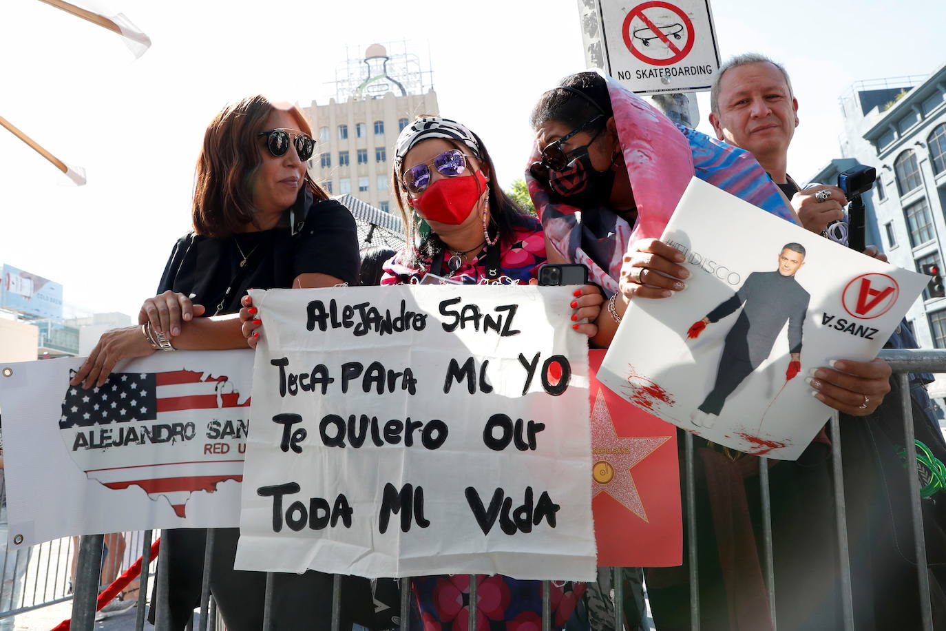 Fotos: Alejandro Sanz ya tiene su estrella en el Paseo de la Fama