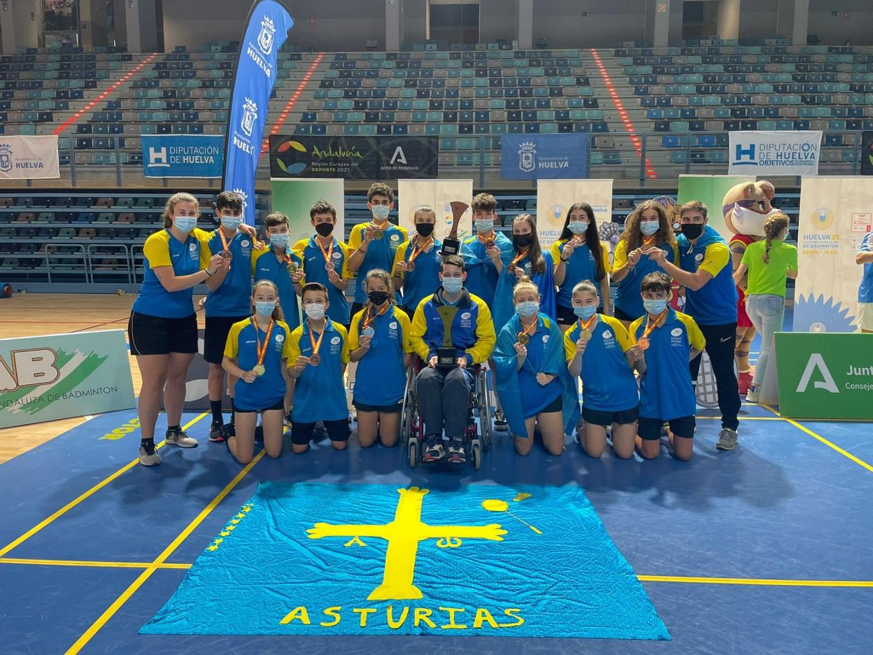 Asturias suma un bronce en bádminton