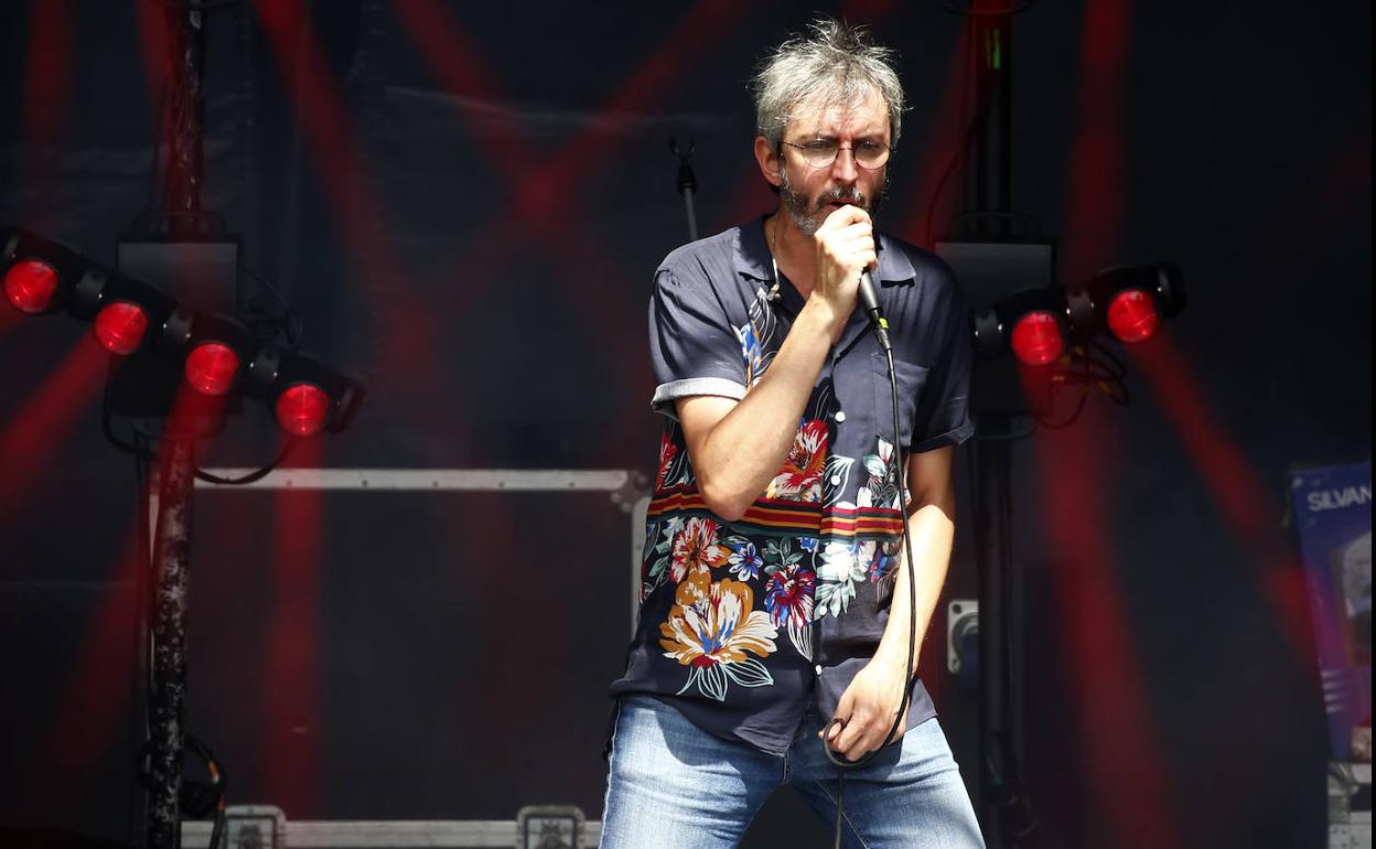 Xoel López, en un concierto.