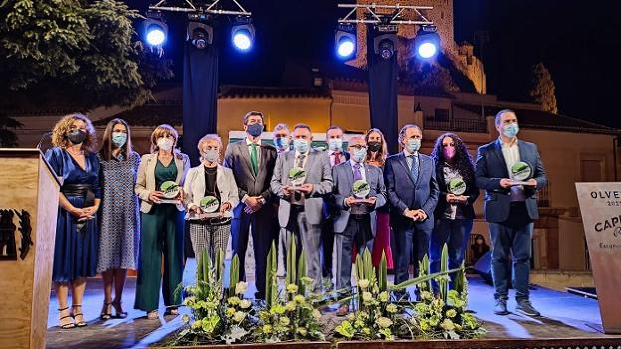 Premiados en la gala Capital del Turismo Rura. 