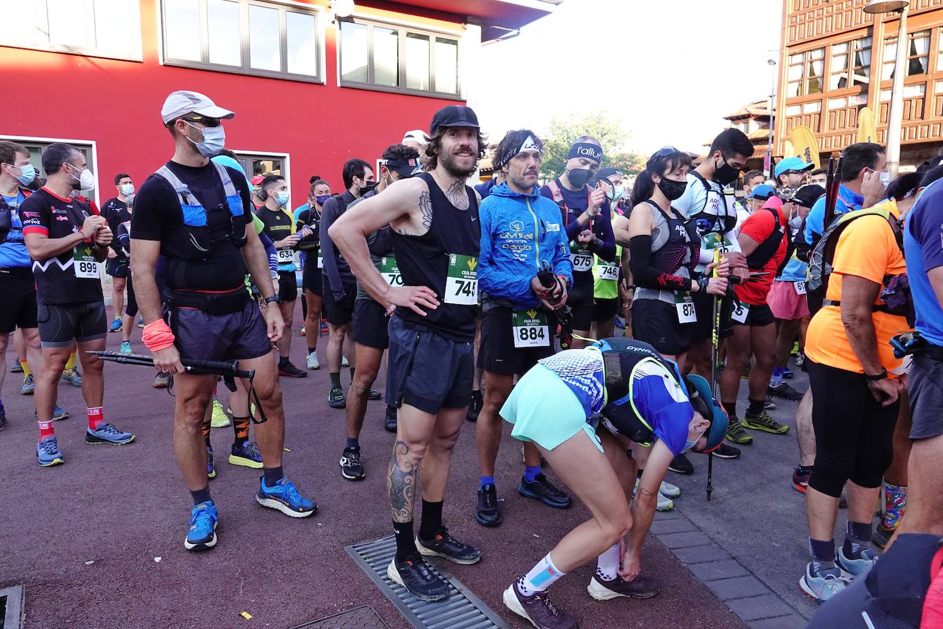 Mil trescientos corredores toman parte en las cuatro carreras