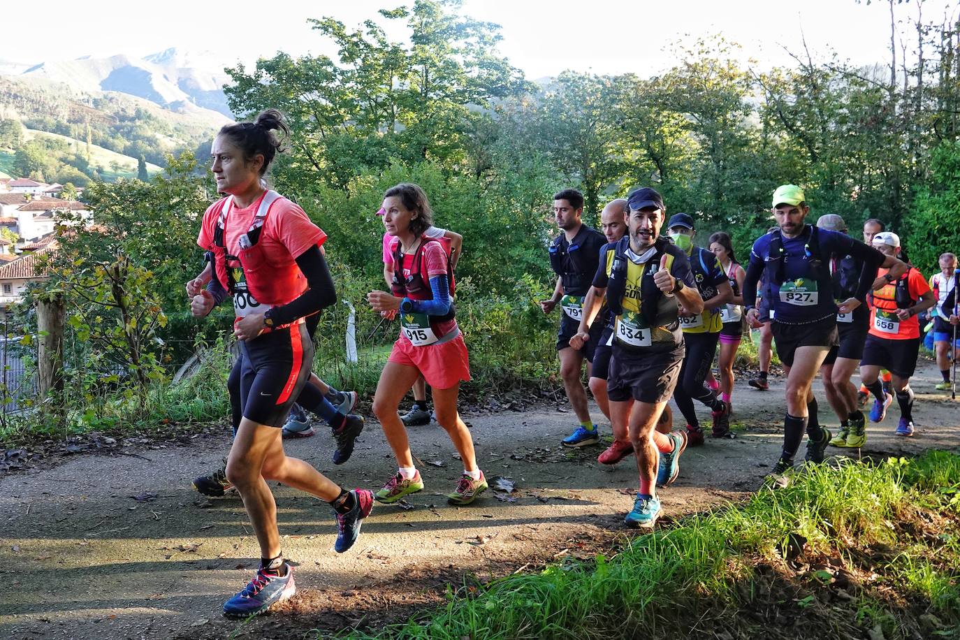 Mil trescientos corredores toman parte en las cuatro carreras