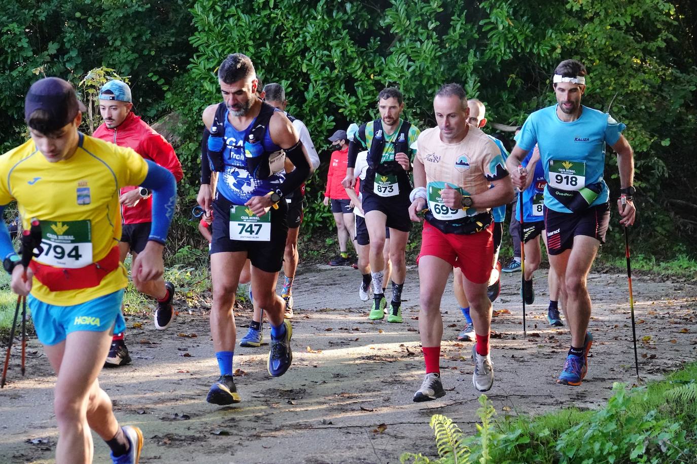 Mil trescientos corredores toman parte en las cuatro carreras