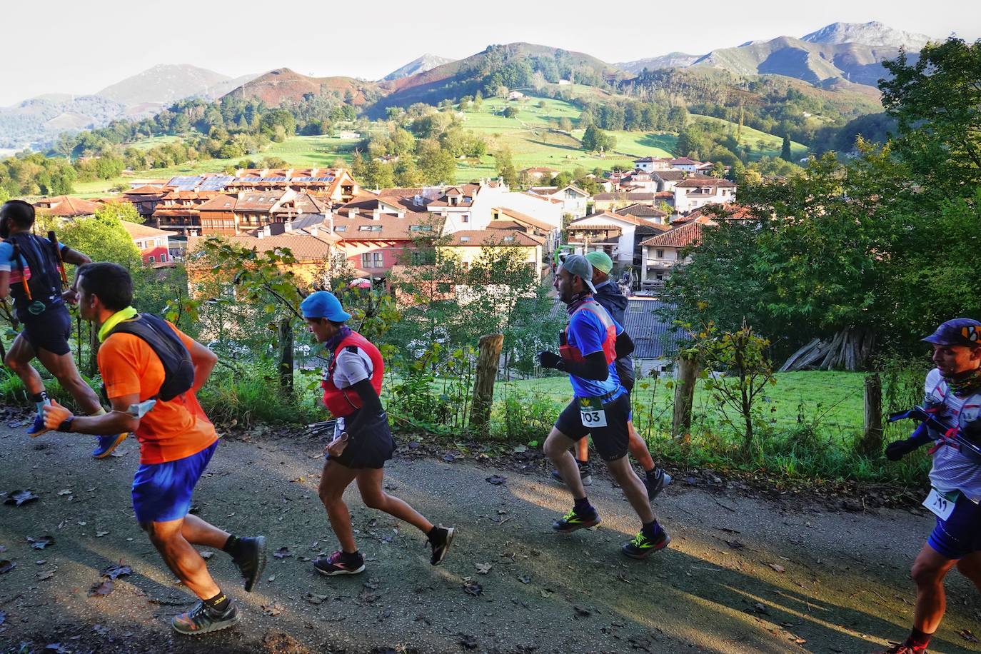 Mil trescientos corredores toman parte en las cuatro carreras