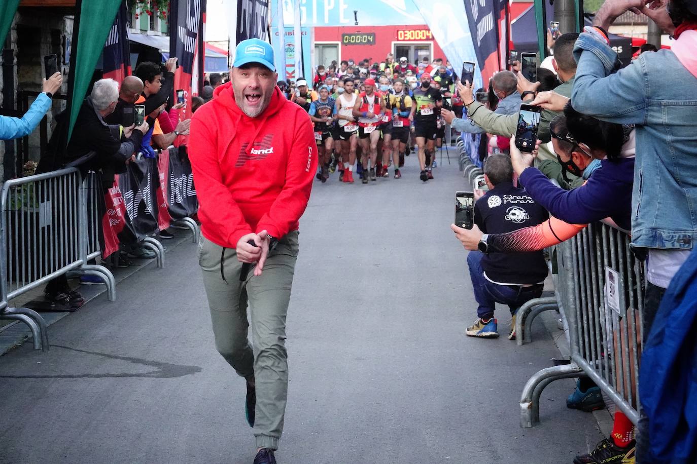 Mil trescientos corredores toman parte en las cuatro carreras